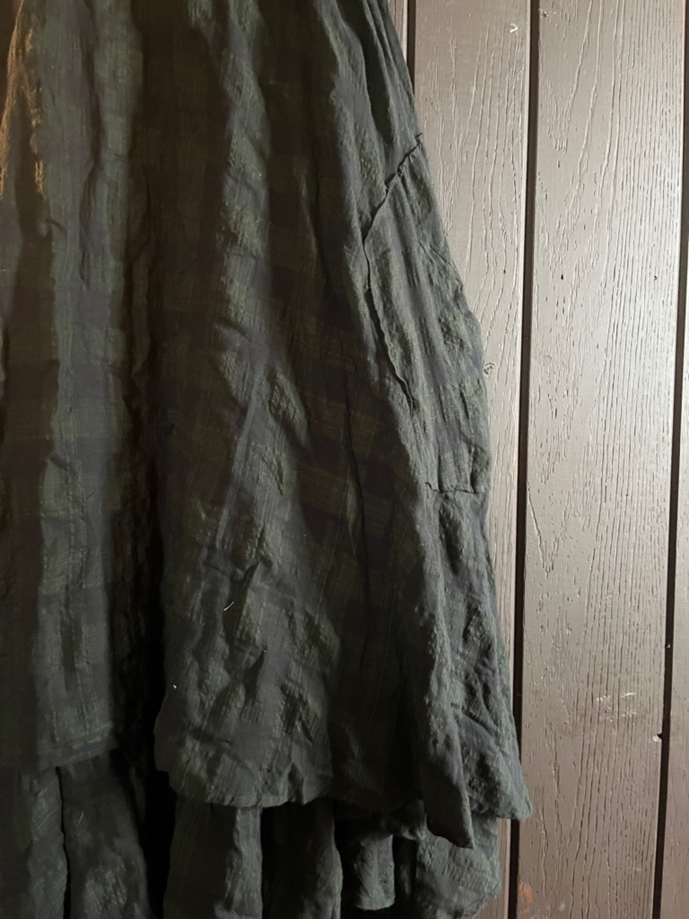 Nicholas K x Free People Green Plaid Maxi Skirt! XS - Picture 2 of 7